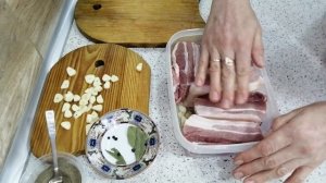 Сало соленое, Засолка сала, Мягкое соленое сало ,Сало #АннаМалютинаЛюблюГотовить