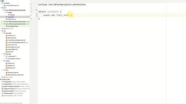 Android Jetpack Compose Notes app with Photos Part 1
