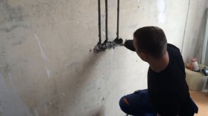Технология установки блоков подрозетников.