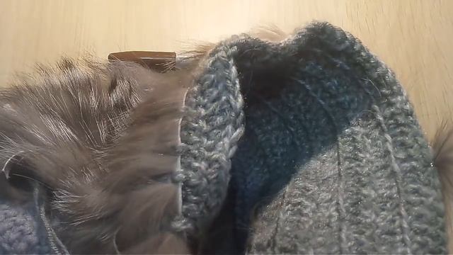 Вяжем мехом. Шуба из чернобурки. Рукав