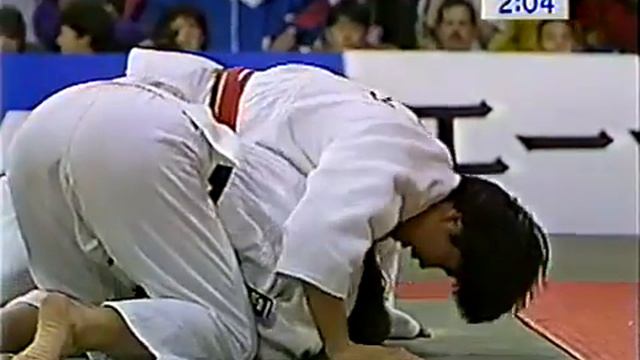 JUDO 1994 Fukuoka: Yoko Tanabe 田辺 陽子 (JPN) - Ulla Werbrouck (BEL) смотреть онлайн