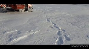 Снегозадержание трактором РОСТСЕЛЬМАШ-2375 на полях БИО-АГРО