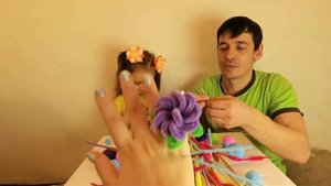 ПУШИСТАЯ ПРОВОЛОКА Поделки из ПУШИСТОЙ проволоки