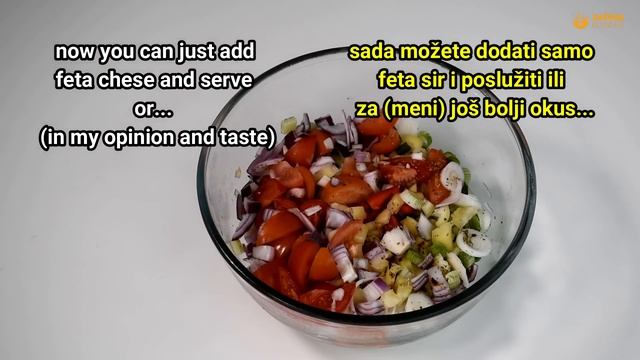 Šopska salata recept - Shopska salad recipe смотреть онлайн