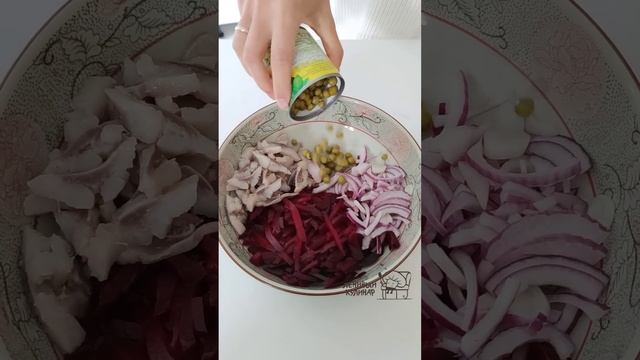 Удивительной красоты салат! А какой вкус???