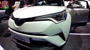 Toyota C-HR inceleme - Paris Otomobil Fuarı 2016 Videosu