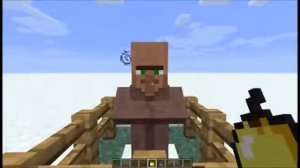 Minecraft Как превратить жителя в ведьму