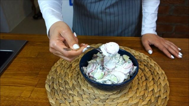 САЛАТ С РЕДИСКОЙ вкусный вариант рецепта!  Готовить просто с Люсьеной