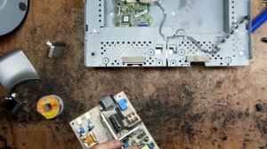 ремонт Б.П. монитора LG flatron L1730S
