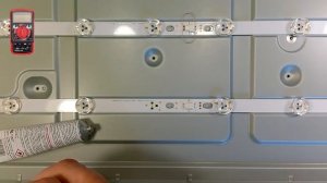 Ремонт и доработка LED подсветки телевизора LG 39LN540V ZA