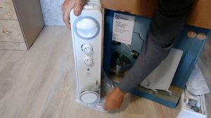 Распаковка - Масляный радиатор Electrolux Sphere EOH/M-6209