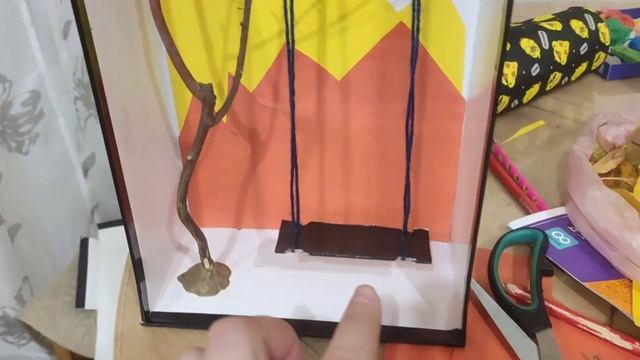 DIY: Осенняя поделка в школу "Качели в парке"?? смотреть онлайн