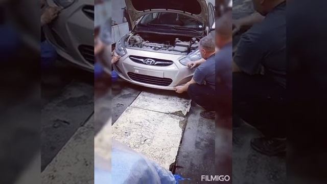 ЗАМЕНА БАМПЕРА HYUNDAI SOLARIS 10-14 смотреть онлайн