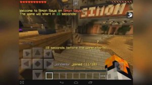 Мини-игра "SIMON SAYS" в MCPE 0.12