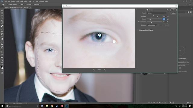 How to Fix a Blurry Image using Adobe Photoshop. смотреть онлайн