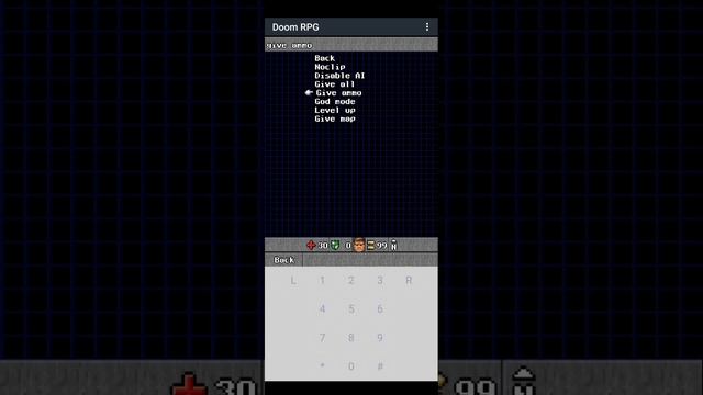 Doom RPG - Cheats - Java Game - Android @cidgamer9999 #emulator #javagame