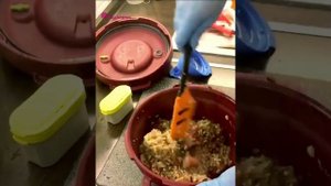 Tupperware микрокук Перловка с мясом и грибами