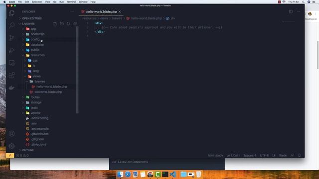 Laravel Livewire Tutorial #1 Install Livewire