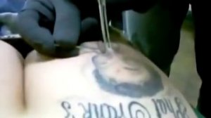 Пирсинг на попе