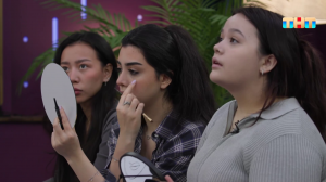 Звёздный визажист работает с участницами проекта «Новая Фабрика звезд»