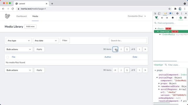 Pagination component for InertiaJS and Laravel applications смотреть онлайн