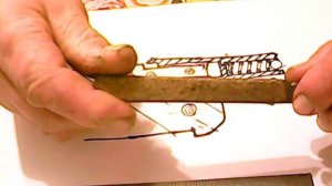 Складной нож с ригельным замком