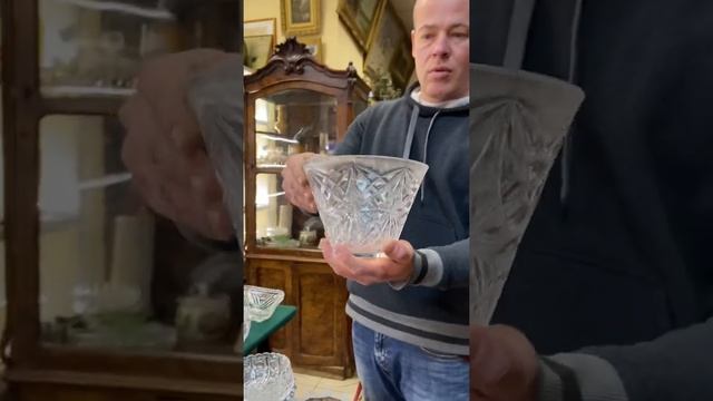 Новогодние хрустальные салатники
