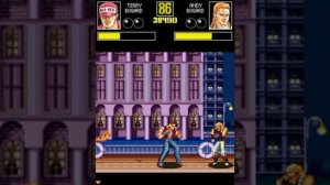 Gameplay De Fatal Fury Mobile (EMULADOR DE JAVA PARA ANDROID)