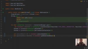 JDBC 8.ResultSet. Generated keys