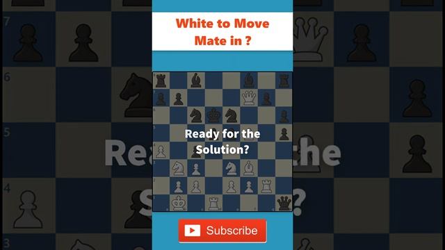 [23] Chess Puzzle - Mate in Unknown Moves | 101 Checkmates Series #Shorts