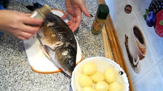 ФАРШИРОВАННАЯ РЫБА ЗАПЕЧЕННАЯ В ДУХОВКЕ | Irina Belaja