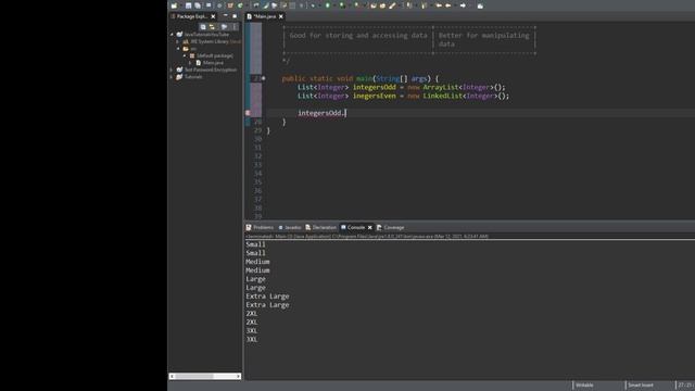Java - #32 - List, ArrayList and LinkedList