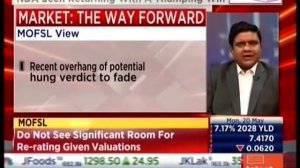 Mr. Gautam Duggad on CNBC TV18 discussing Exit Poll.