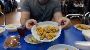 Ну такое, обзор еды в Московской шараге !