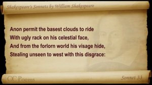 Sonnet 033 by William Shakespeare