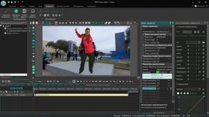 Удаление фона по хромакею. Как убрать зеленый фон у видео. Видеоредактор VSDC Free Video Editor
