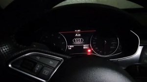 Audi A6c7  2.0 249hp running in the cold/ Ауди а6с7 2.0 249лс запуск в мороз