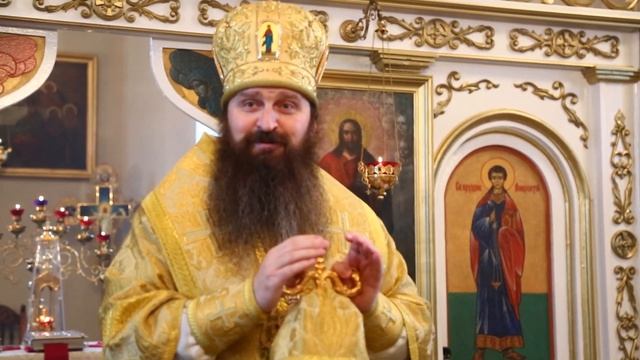 Проповедь архиепископа Антония в храме Архистратига Божия Михаила в Скиделе (исцеление скрюченной) смотреть онлайн