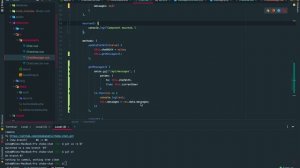 [Laravel + vuejs 채팅] 라라벨 뷰 - 07 메세지 보여주기