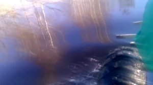 Болотоход. Самодельный плавающий болотоход, глазами пассажира.