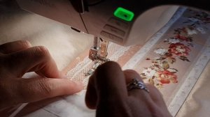 ?как просто пришить кружево