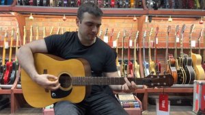 Обзор акустической гитары Epiphone PR200 Natural Korea 2010's | SKIFMUSIC.RU