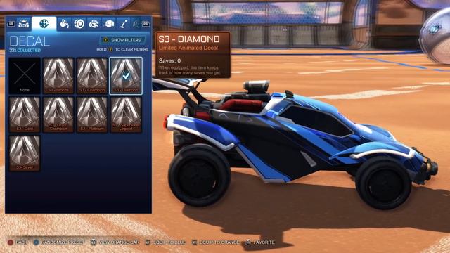 All SEASON 3 COMPETITIVE REWARDS On Rocket League! SHOWCASE смотреть онлайн