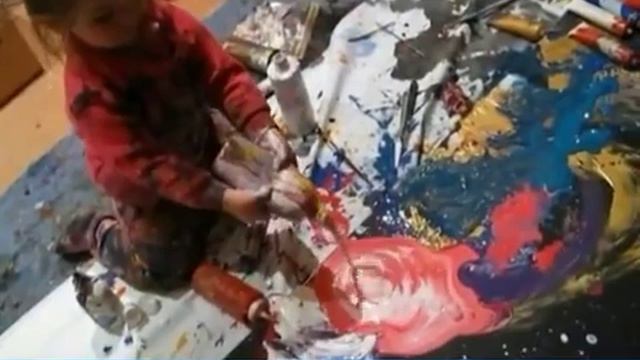 4-летняя художница Аэлита Андре смотреть онлайн