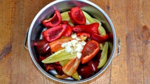 Лечо без уксуса и масла на зиму