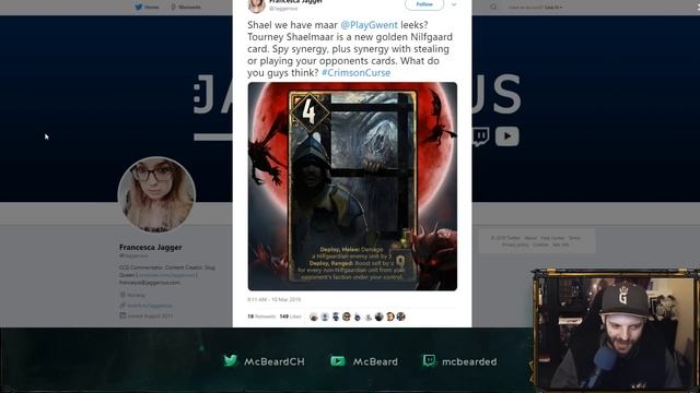 CRIMSON CURSE | The Best Cards Yet! Card Review #4 [GWENT] смотреть онлайн