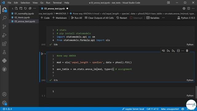 One Way ANOVA and PostHoc tests in python | اردو میں سیکھیں смотреть онлайн