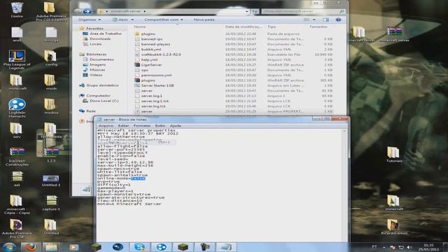 Como criar seu server completo de minecraft 1.2.5 - [Minecraft] [Tutorial] [Maratona] смотреть онлайн