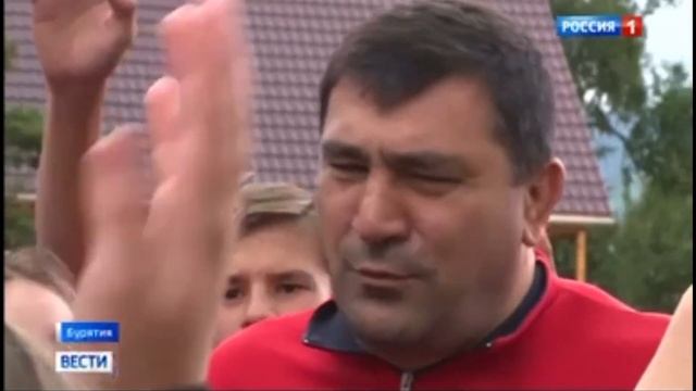 Утренняя зарядка с олимпийцами в Бурятии!