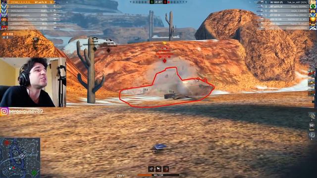 WoT Blitz - Чемпион мира на самой имбовой ПТ-САУ.1 в 5 Танковая Карусель(WoTB)